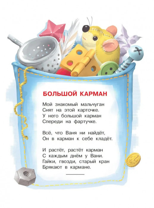 Большой карман. Стихи (Малыш, читай!)