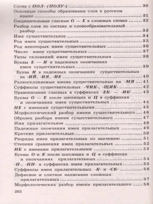 Учебные таблицы по русскому языку 5-11 классы  