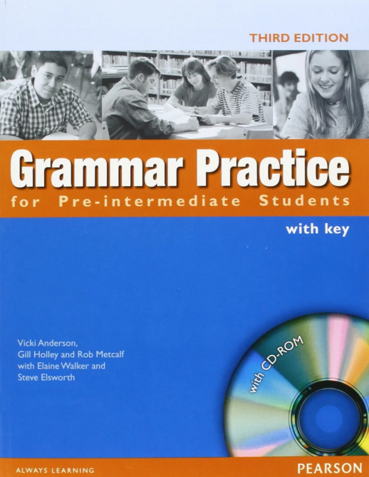 Grammar Practice 3rd Ed for Pre-Intermediate SB with Key + CD