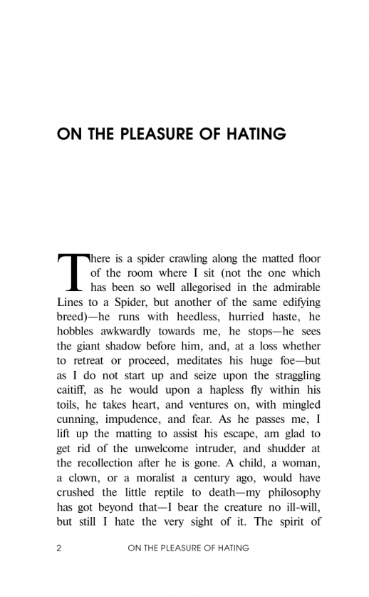 On the Pleasure of Hating. Сборник эссе. (Lingua Moderna)  