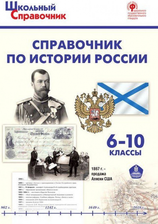 Справочник по истории России. 6-10 кл.  