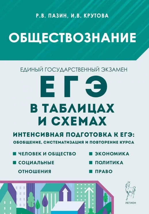 ЕГЭ-2026. Обществознание в таблицах и схемах. Интенсивная подготовка к ЕГЭ. 11 класс. 7-е изд.  