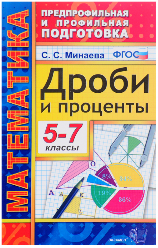 Математика. ППП Дроби и проценты 5-7 кл.  