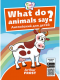 Что говорят животные? / What do animals say? Английский для детей 3–5 лет. QR-код для аудио (Tinkili  