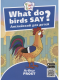 Что говорят птицы? / What do birds say? Английский для детей 3–5 лет. QR-код для аудио (Tinkilinki)  