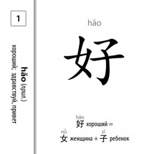 Китайский язык. 162 флеш-карточки для подготовки к экзамену HSK1